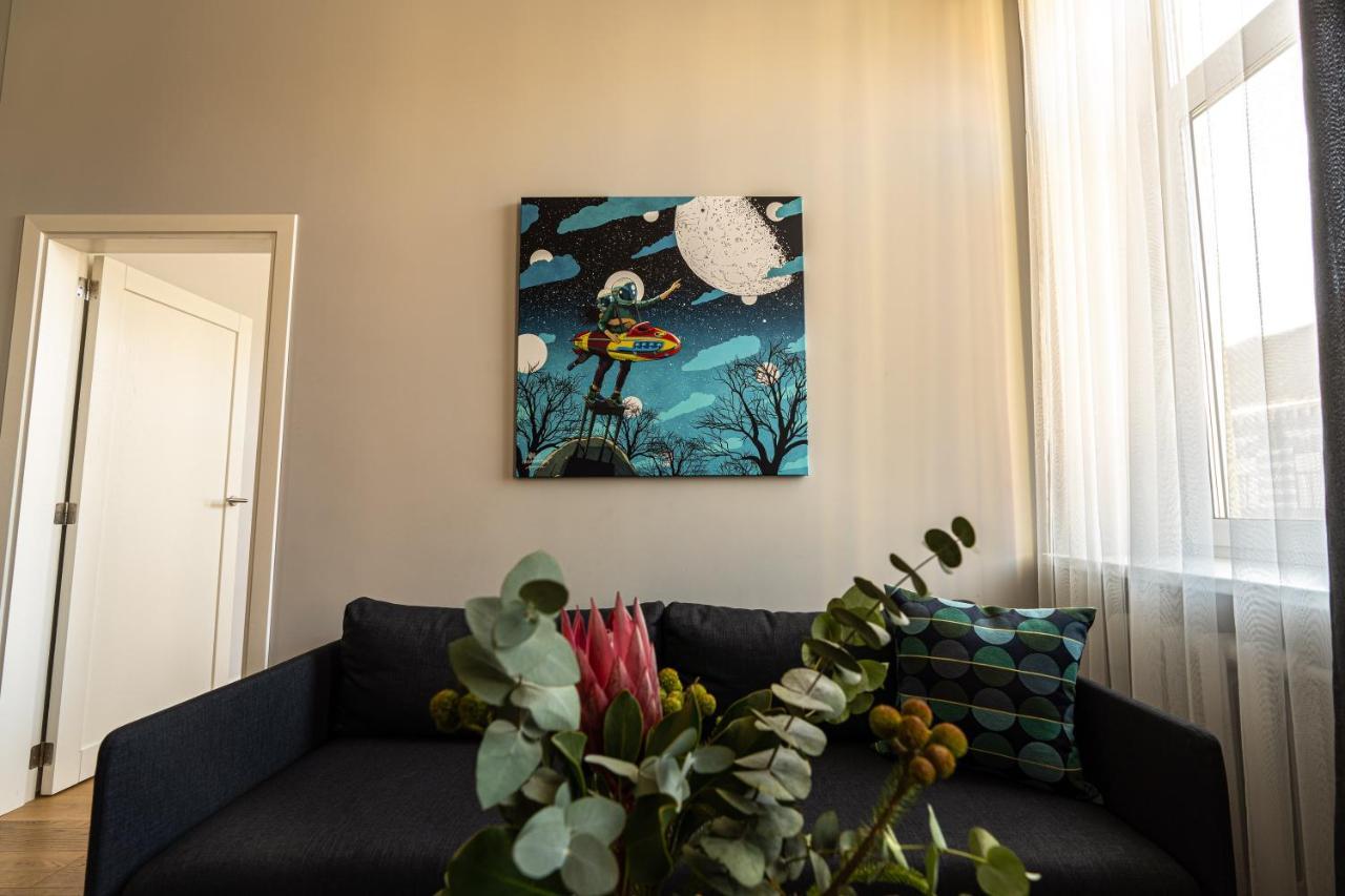 Beautiful Apartment In The Heart Of Каунас Екстериор снимка