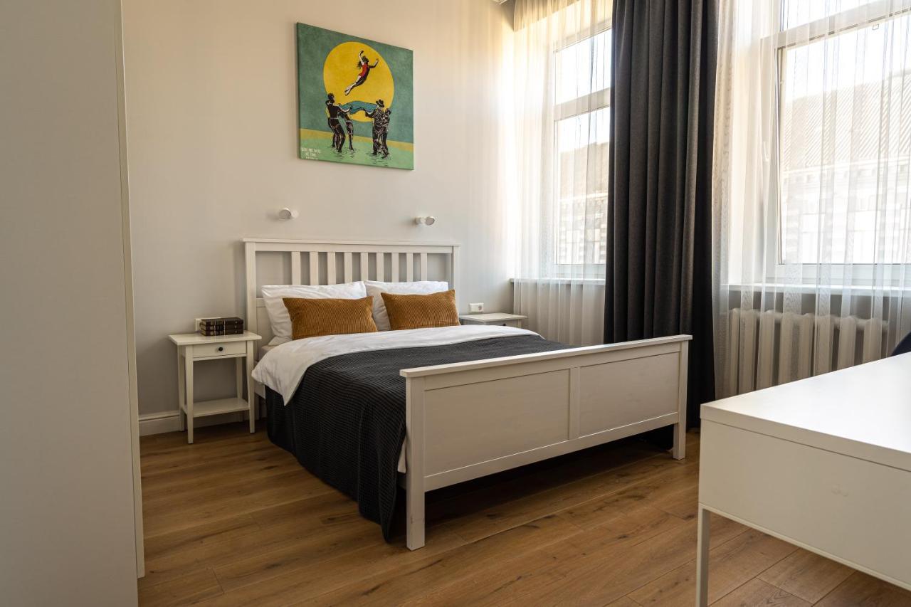 Beautiful Apartment In The Heart Of Каунас Екстериор снимка